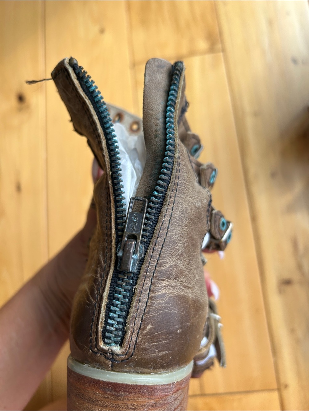 Freebird by Steven Brown Multi-Strap Studded High Heels - Picture 5 of 8